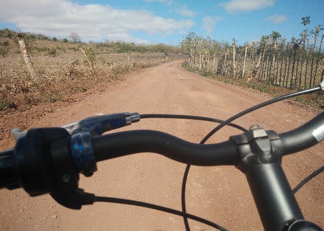 Cycling in Galapagos