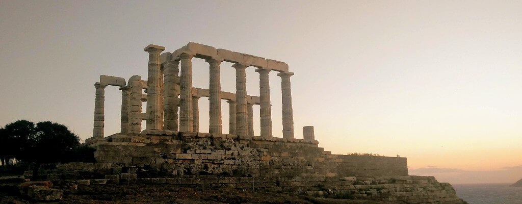 Poseidon's temple in Greece